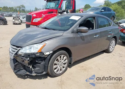 2015 Nissan Sentra Sv z USA, uszkodzony, nr VIN 3N1AB7AP1FY335577